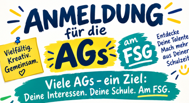 Zum Artikel: AGs im Schuljahr 26/27