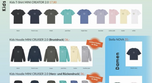 Zum Artikel: Neue Schulkollektion am Start