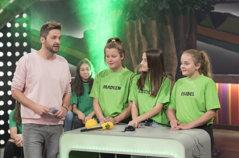 7a und 6b beim Tigerentenclub